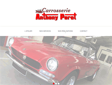 Tablet Screenshot of carrosserie-indre.com